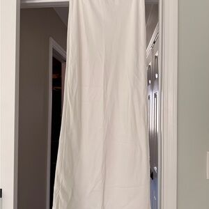 Anthropologie Cream Maxi Skirt